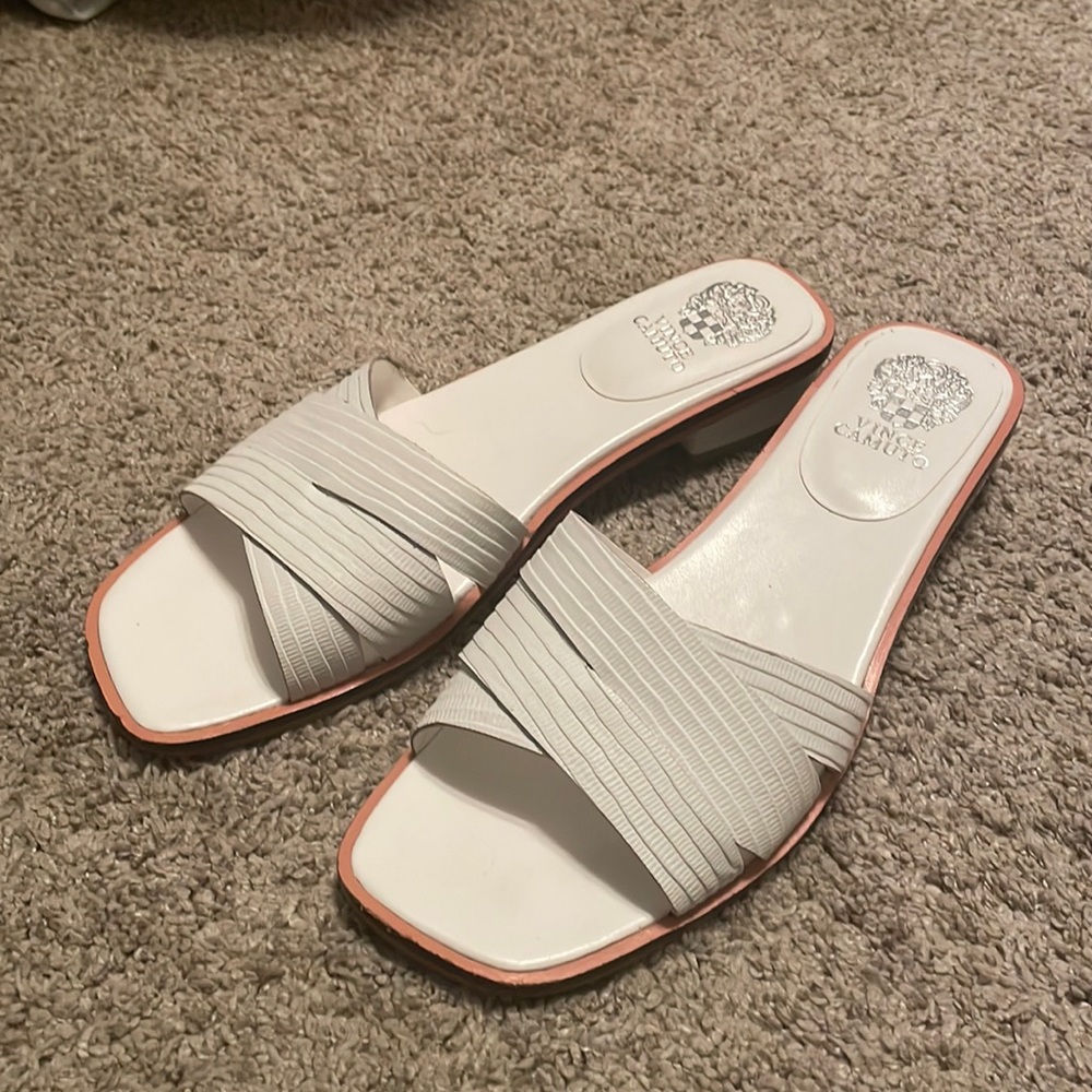 Vince Camuto White Sandal
